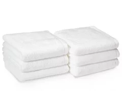 Set 6 Prosoape Fata Lux Alb 680 gr/mp-gros