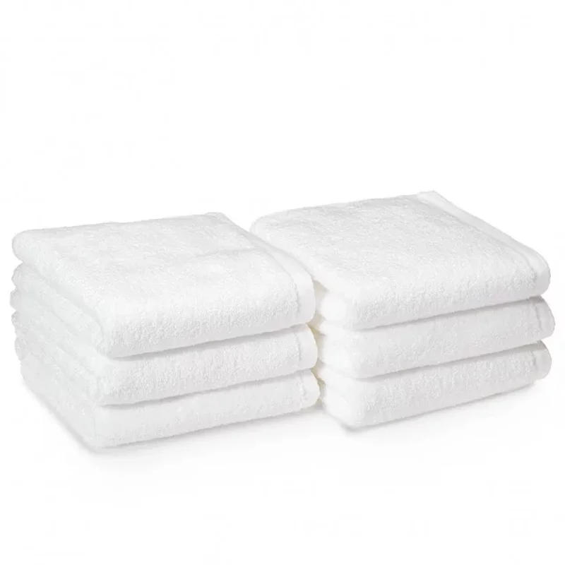 Set 6 Prosoape Fata Lux Alb 680 gr/mp-gros